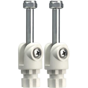 Set Furcheti pentru Vasle RAILBLAZA Rowlock, Alb, 5 Perechi/pac