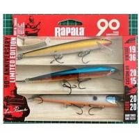 Kit Voblere Rapala 90 Years Lurke Kit R90, 9cm, 3buc/pac Kit Voblere Rapala 90 Years Lurke Kit R90, 9cm, 3buc/pac