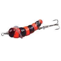 LARVA TROUT MASTER CAMOLA RED-BK 3.5CM SPRO 5BUC 