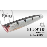 POPPER COLMIC HERAKLES HI-POP 14.5cm 58gr Barracuda POPPER COLMIC HERAKLES HI-POP 14.5cm 58gr Barracuda