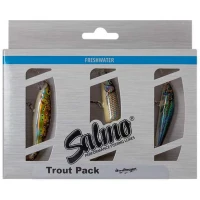 Set, Salmo, Trout, Pack, Floating,, Slick, Stick,, Minnow,, Fanatic,, 3buc/pac, qmp014, Voblere Floating, Voblere Floating Salmo, Voblere Salmo, Floating Salmo, Salmo