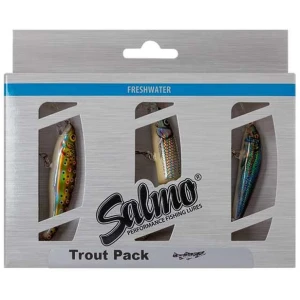 Set Salmo Trout Pack Floating, Slick Stick, Minnow, Fanatic, 3buc/pac