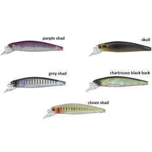 VOBLER COLMIC PHANTON 65F 6.5cm 7gr Purpple SHAD  VOBLER COLMIC PHANTON 65F 6.5cm 7gr Purpple SHAD