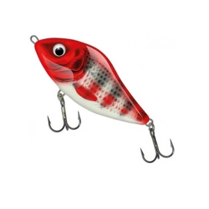 VOBLER SALMO SD7F HOLO RED HEAD STRIPPER 7cm 17g VOBLER SALMO SD7F HOLO RED HEAD STRIPPER 7cm 17g