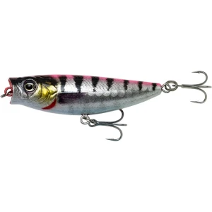 VOBLER SAVAGE 3D MINNOW POP WALKER 5.5CM/6G/F PINK BARRACUDA PHP