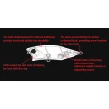 Vobler DUO Realis Popper 64F, GEA3006 Ghost Minnow, 6.4cm, 9g Vobler DUO Realis Popper 64F, GEA3006 Ghost Minnow, 6.4cm, 9g