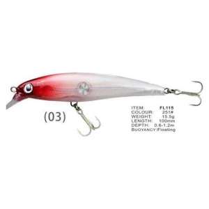 Vobler FL FL115 Floating 100mm 15.5g Depth 0.6-1.2m Colour 251 Vobler FL FL115 Floating 100mm 15.5g Depth 0.6-1.2m Colour 251