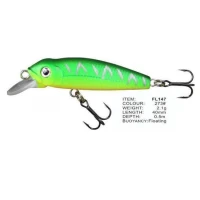 Vobler FL FL147 Floating 40mm 2.1g Depth 0.5m Colour 273 Vobler FL FL147 Floating 40mm 2.1g Depth 0.5m Colour 273