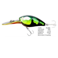 Vobler FL FL504 Floating 40mm 5.5g Depth 1.5m Colour 96 Vobler FL FL504 Floating 40mm 5.5g Depth 1.5m Colour 96