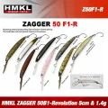 Vobler HMKL Zagger 50 F1-R, 5cm, 1.4g, MS Brown