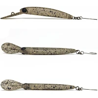 Vobler Hmkl Zangger Minnow Floating, Asphal, 1.5g, 5cm