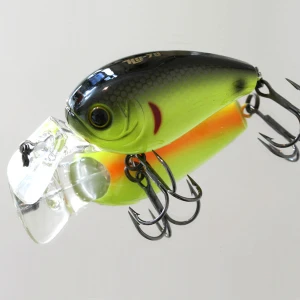 Vobler Hide Up HU-70 F, 09 Black Back Chart, 6cm, 8.6g Vobler Hide Up HU-70 F, 09 Black Back Chart, 6cm, 8.6g
