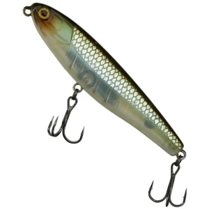 Vobler ILLEX Water Monitor Top Water, HS Ghost Minnow, 13.5g, 8.5cm, 1buc/pac 
