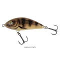 Vobler SALMO Fatso Floating, Emerald Perch, 8cm, 23gr, 1buc/pac
