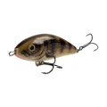 Vobler SALMO Fatso Floating, Emerald Perch, 8cm, 23gr, 1buc/pac
