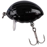 Vobler Salmo Lil' Bug, Black Bug, 2cm, 2.9g, 1buc/pac