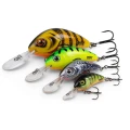 Vobler SALMO Rattlin Hornet Floating, Hot Perch, 6,5cm, 20gr, 1buc/pac