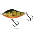 Vobler SALMO Slider Floating, Real Hot Perch, 7cm, 17gr, 1buc/pac
