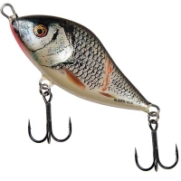 Vobler Salmo Slider Floating, Wounded Real Grey Shiner, 10cm, 38gr, 1buc/pac