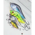 Vobler SALMO Slider Floating, Wounded Real Grey Shiner, 7cm, 17gr, 1buc/pac
