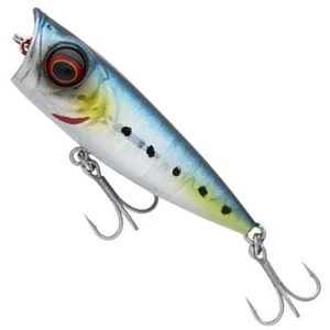 Vobler SAVAGE GEAR Micro Popper 5.5cm, 5.4g, Sardine Holo, 1buc/pac