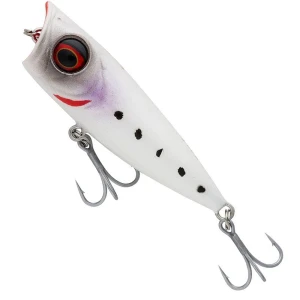 Vobler SAVAGE GEAR Micro Popper 5.5cm, 5.4g, Snow White, 1buc/pac
