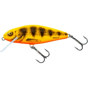 Vobler Salmo Perch 8 Floating, Yellow Red Tiger, 8cm, 12g Vobler Salmo Perch 8 Floating, Yellow Red Tiger, 8cm, 12g
