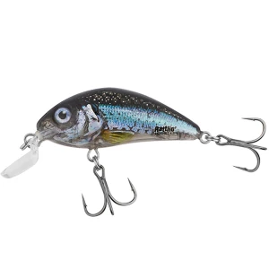 Vobler Salmo Rattlin Hornet Shallow, Clear Holo Smelt, 3.5cm, 3g  Vobler Salmo Rattlin Hornet Shallow, Clear Holo Smelt, 3.5cm, 3g