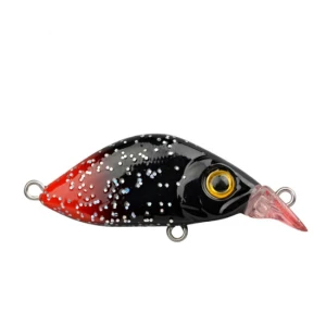 Vobler Spro Trout Master Flat Mini Crank 3 Cm Black Red 2Gr Vobler Spro Trout Master Flat Mini Crank 3 Cm Black Red 2Gr