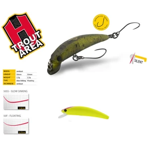 Vobler Colmic Herakles Teser 50SS 5cm 2.5g Chart Pink Head  Vobler Colmic Herakles Teser 50SS 5cm 2.5g Chart Pink Head