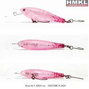 Naluca HMKL Shad 45 F -2.7g -Trout AREA Oniyone Flash