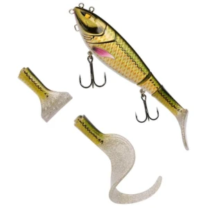 Vobler BERKLEY Zilla Tailswinger Floating, AYU Green, 56g, 14cm, 1buc/pac Vobler BERKLEY Zilla Tailswinger Floating, AYU Green, 56g, 14cm, 1buc/pac