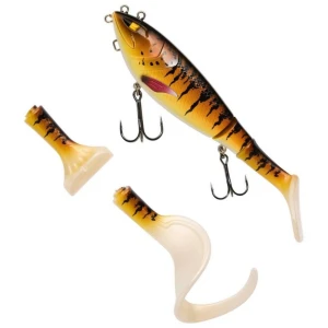 Vobler BERKLEY Zilla Tailswinger Floating, Burbot Motoroil, 56g, 14cm, 1buc/pac Vobler BERKLEY Zilla Tailswinger Floating, Burbot Motoroil, 56g, 14cm, 1buc/pac