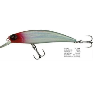 Vobler FL FL158 Sinking 70mm 9.6g Depth All Round Colour 783 Vobler FL FL158 Sinking 70mm 9.6g Depth All Round Colour 783