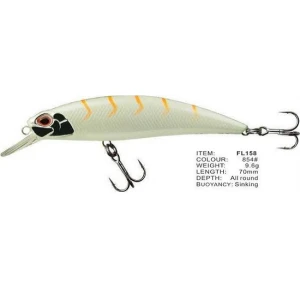 Vobler FL FL158 Sinking 70mm 9.6g Depth All Round Colour 854 Vobler FL FL158 Sinking 70mm 9.6g Depth All Round Colour 854