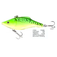 Vobler FL FL601 Sinking 70mm 16.0g Depth Deepwater Colour 06 Vobler FL FL601 Sinking 70mm 16.0g Depth Deepwater Colour 06