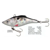 Vobler FL FL601 Sinking 70mm 16.0g Depth Deepwater Colour 356 Vobler FL FL601 Sinking 70mm 16.0g Depth Deepwater Colour 356