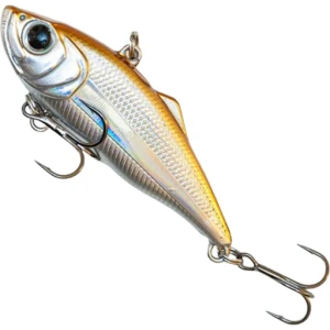 Vobler Fast Striker Sinking Atraktus ASP Vibe, Silver Gold, 6.2cm, 10.4g, 1buc/pac Vobler Fast Striker Sinking Atraktus ASP Vibe, Silver Gold, 6.2cm, 10.4g, 1buc/pac