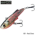 Vobler HUNTER Lipless Virus, Culoare RD, 5cm, 11g, 1buc/pac