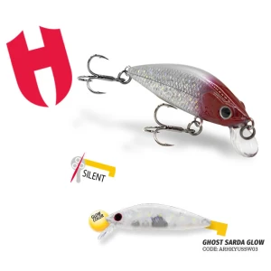 Vobler Herakles Yume 50S SW 5cm 4.3g Ghost Sarda Glow