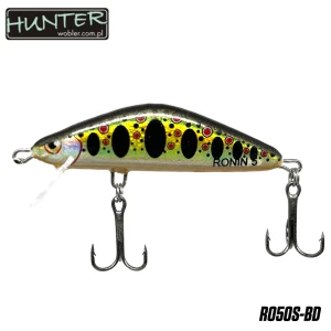 Vobler Hunter Ronin 5cm 4g Black Dot