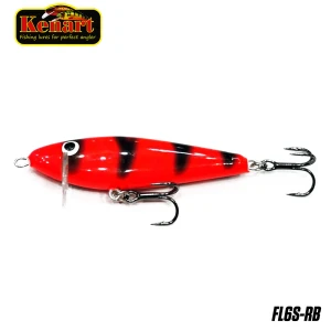 Vobler Kenart Flash Red Black 6cm 10g