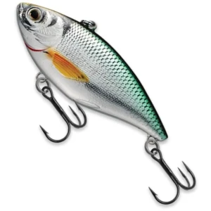 Vobler LIVE TARGET Shiner Rattlebait Sinking, Silver Green, 11g, 6cm, 1buc/pac 