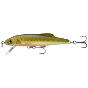 Vobler Live Target Minnow Finesse Jerkbait, Gold / Perch, 7.5cm, 7g