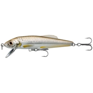 Vobler Live Target Minnow Finesse Jerkbait, Silver / Pearl, 7.5cm, 7g