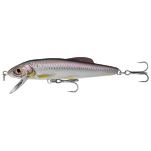 Vobler Live Target Minnow Finesse Jerkbait, Violet / Black Back, 7.5cm, 7g