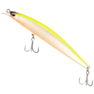 Vobler MUSTAD Gonta Minnow Sinking, Ghost Chartreuse, 11cm, 14g Vobler MUSTAD Gonta Minnow Sinking, Ghost Chartreuse, 11cm, 14g