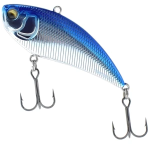 Vobler RTB Vibration 68TG, 6.8cm, 21g, Blue Back Chrome, 1buc/pac