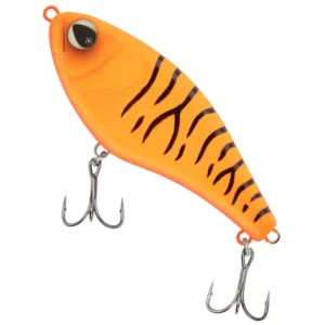 Vobler SAKURA Baffeur Jerk, Orange UV Tiger, 69g, 12.5cm, 1buc/pac