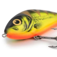 Vobler, Salmo, Fatso, Sinking, 14S, Limited, Edition, Mat, Tiger, 14cm,, 115g, qfa081, Voblere Sinking, Voblere Sinking Salmo, Salmo